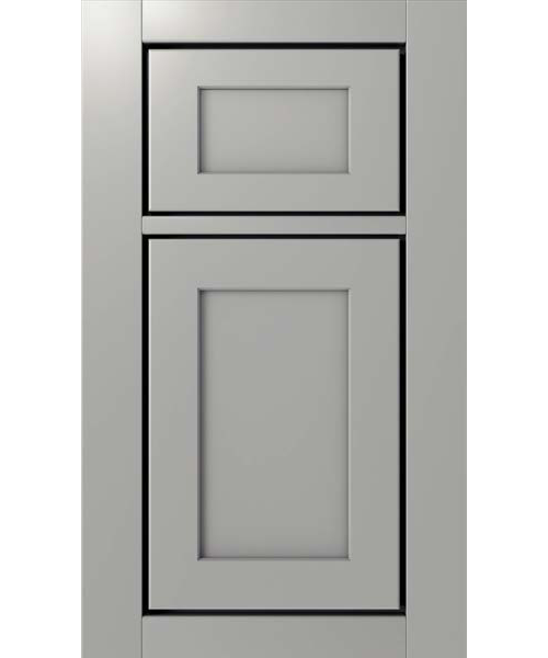 Fabuwood Valencia Lavari door in Nickel
