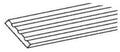 PCVFF3 - RTA Toffee Shaker - FLUTED FILLER 3" X 96" - 3" X 3/4" X 96"