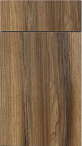 Eurocraft Pecan cabinet door sample