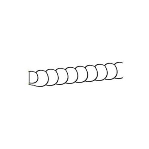 RMI8 - RTA Newport Raised Panel - ROPE MOLDING INSERT 3/4" x 1/4" x 96" - 3/4" X 1/2" X 96"