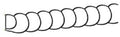 RMI8 - RTA Charlton Raised Panel - ROPE MOLDING INSERT 3/4" x 1/4" x 96" - 3/4" X 1/2" X 96"