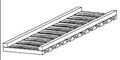 SGH3612 - Assembled Toffee Shaker - GLASS RACK 36" X 12" X 3" - 36" X 12" X 3"