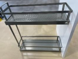 Eurocraft Matte Gray - Accessories - Metal Spice Rack Insert For B12Fd