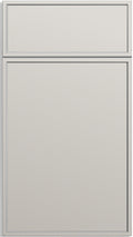 Eurocraft Stratus Slim Shaker cabinet door sample