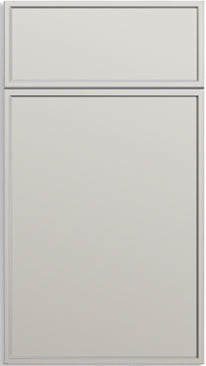 Eurocraft Stratus Slim Shaker cabinet door sample