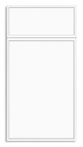 Eurocraft Stratus Shaker cabinet door sample