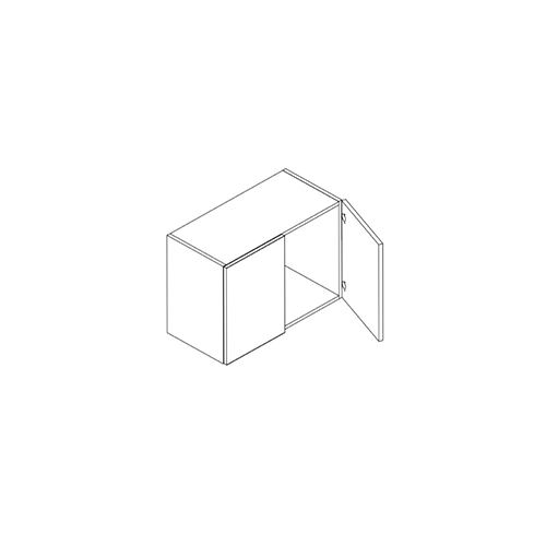 Eurocraft Gris Nube HG - Wall Bridge Cabinet - 33"W X 24"H X 12"D