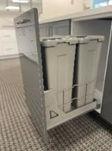Eurocraft Ice Cream 03 - Accessories - Waste Basket Insert For B18Fd (2 Trash Can Included)