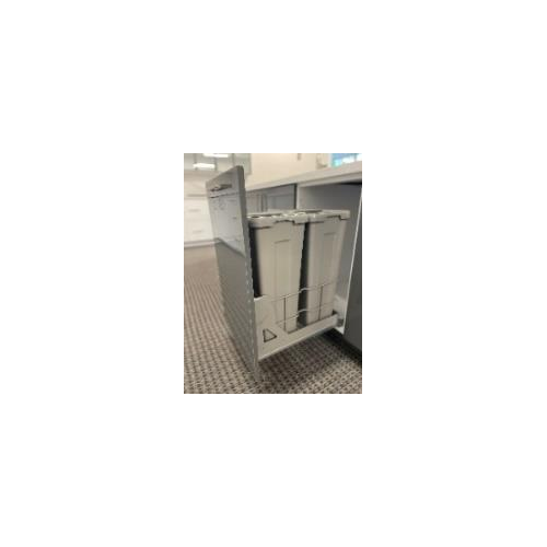 Eurocraft Haze Gray Slim Shaker - Accessories - Waste Basket Insert For B18Fd (2 Trash Can Included)